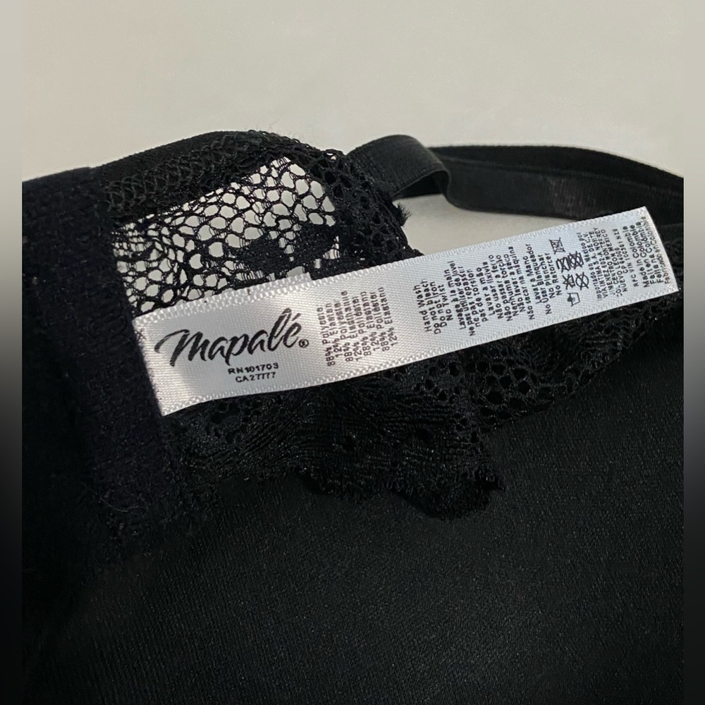 Fashion Nova Watch Me Leave Mesh 3 Piece Set - Black - Picture 7 of 8